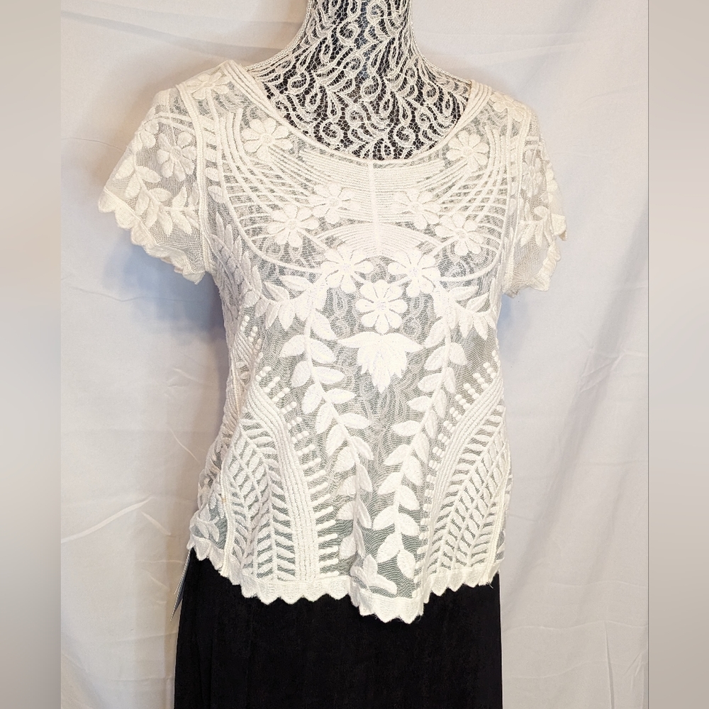Express Sheer Crochet Top!